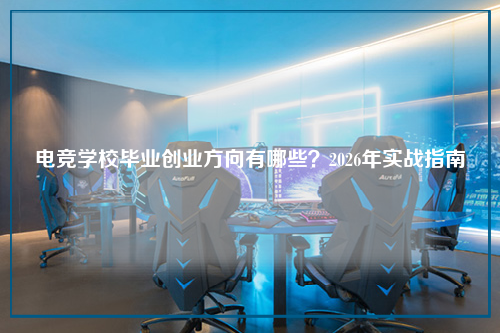 电竞学校毕业创业方向有哪些？2026年实战指南