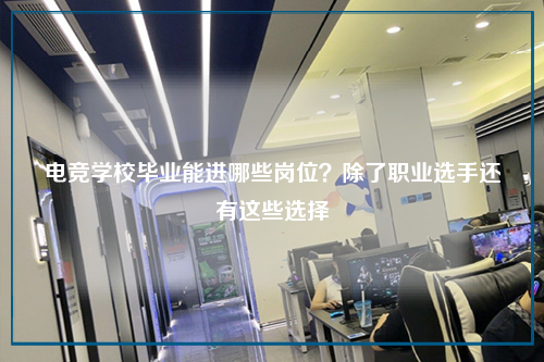 电竞学校毕业能进哪些岗位？除了职业选手还有这些选择